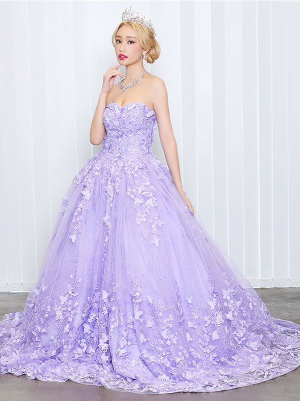 画像16: 【関西コレクション着用】【ANGEL R/エンジェルアール】ベア/ ウェディング/ バースデー/ プリンセス/ バタフライスパンコール/ ビジュー/ キャバドレスlong【HC03】 (16)