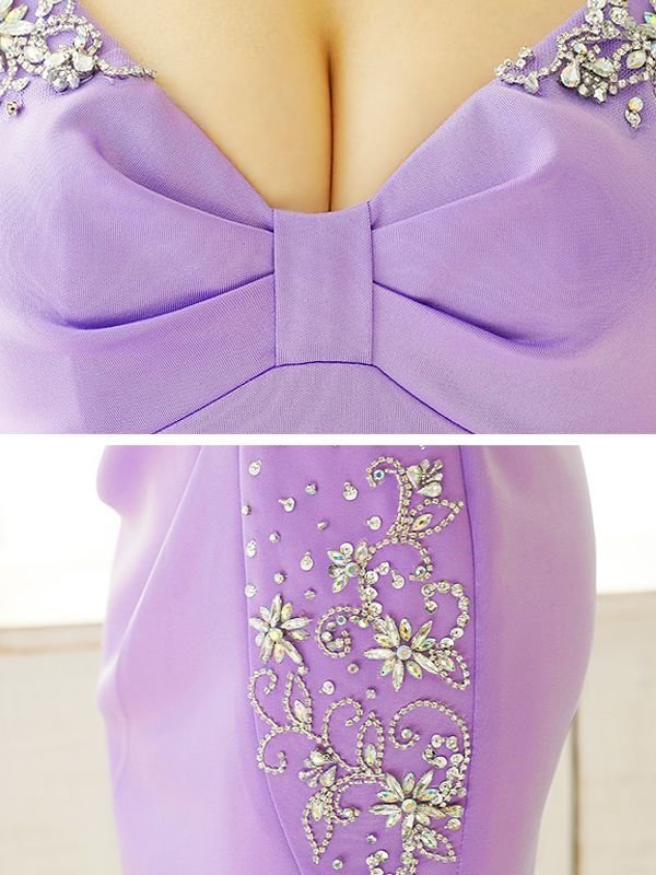 画像25: XSサイズあり【ANGEL R/エンジェルアール】バストリボン/ キャミソール/ サイドビジュー/ タック/ 変形スカート/ タイト/ ミニドレス/ キャバドレス[OF2] (25)