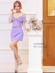 画像2: XSサイズあり【ANGEL R/エンジェルアール】バストビジュー/ シースルーレース/ オフショルダー/ セパレート/ タイト/ ミニドレス/ キャバドレス[OF2] (2)
