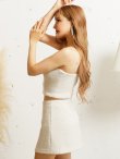 画像22: XSサイズあり【ANGEL R/エンジェルアール】オープンバスト/ ビジューミックス/ セパレート/ ツイード/ セットアップ/ タイト/ マイクロミニ/ ミニドレス/ キャバドレス[OF2] (22)