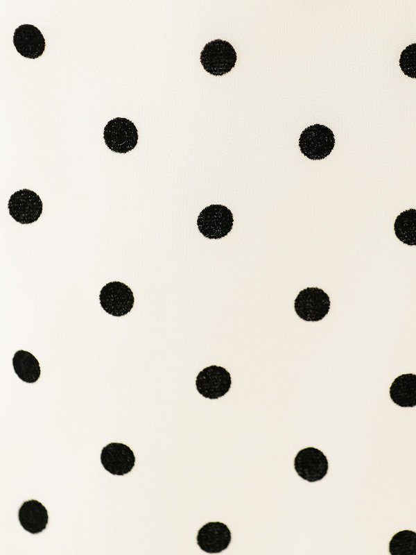 画像18: XSサイズあり【ANGEL R/エンジェルアール】シフォンショルダー/ バストビジュー/ ドット/ フレア/ マイクロミニドレス/ キャバドレス[OF2] (18)