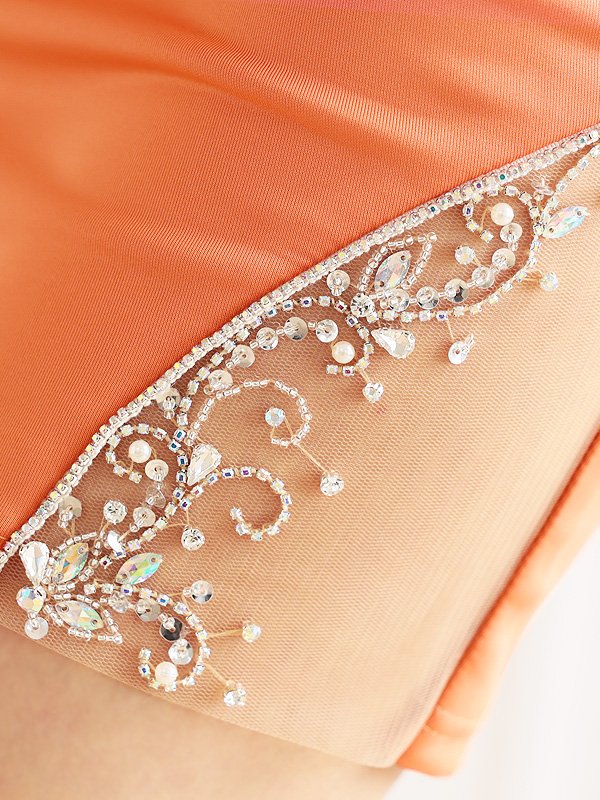 画像15: XSサイズあり【ANGEL R/エンジェルアール】 バストタック/ ビジュー/ デザイン/ パールチェーン/ タイト/ ミニドレス/ キャバドレス[OF2] (15)