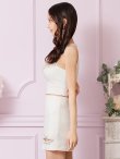 画像27: XSサイズあり【ANGEL R/エンジェルアール】バストスカートカット/ ビジュー/ セパレート/ タイト/ マイクロミニ/ ミニドレス/ キャバドレス[OF2] (27)