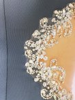 画像6: XSサイズあり【ANGEL R/エンジェルアール】バックシースルー/ オープンメッシュ/ ビジュー/ キャミソール/ タイト/ ミニドレス/ キャバドレス[OF2] (6)