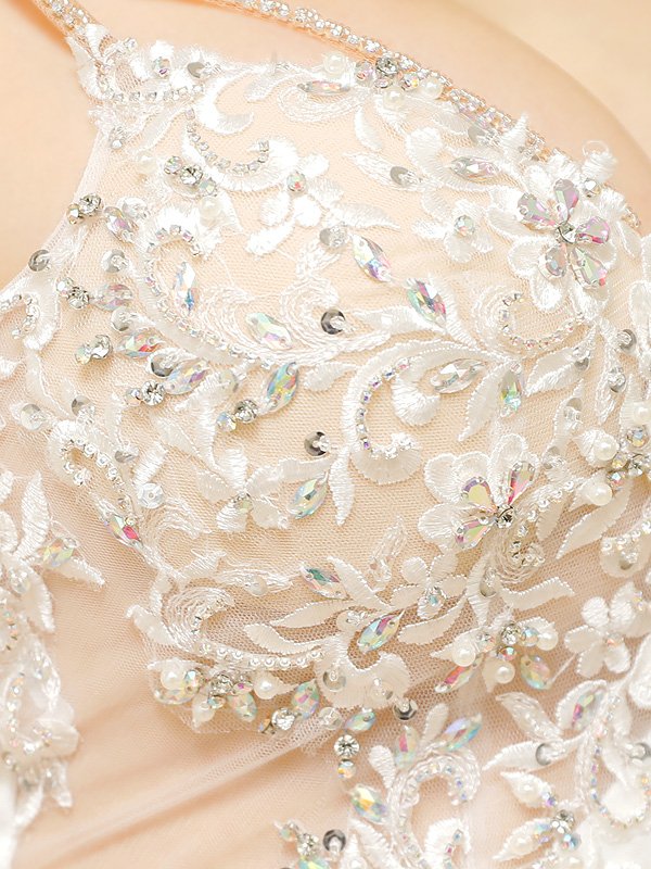 画像16: XSサイズあり【ANGEL R/エンジェルアール】フロントアッパーレースフラワー/ ビジュー/ シアー/ キャミソール/ タイト/ ミニドレス/ キャバドレス[OF2] (16)