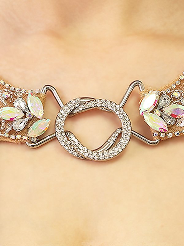 画像36: 【ANGEL R/エンジェルアール】バックメッシュ/ ビジュー/ フロントファスナー/ アメリカンスリーブ/ タイト/ ロングドレス/ キャバドレス long[OF2] (36)