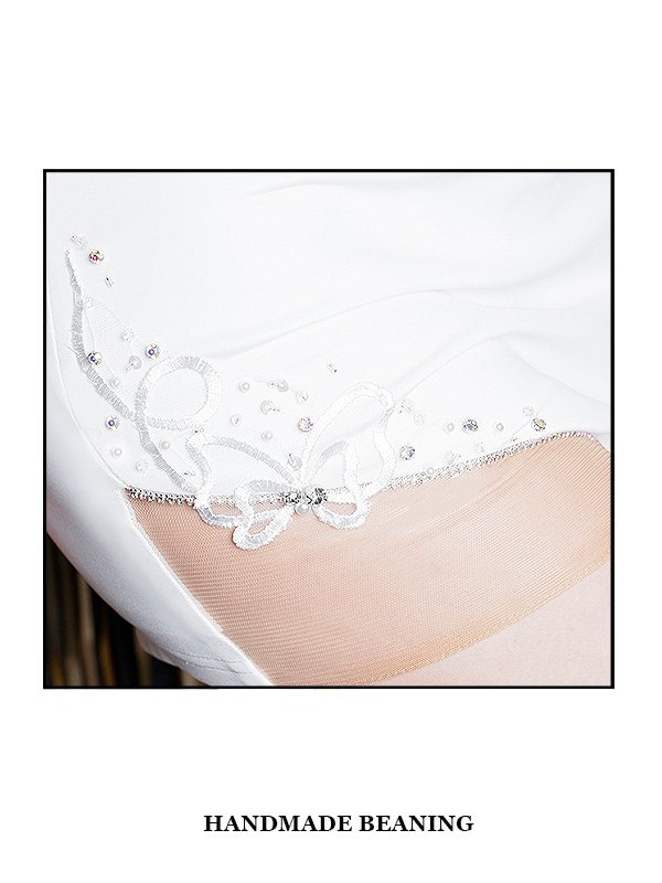 画像11: XSサイズあり【ANGEL R/エンジェルアール】アッパーリボンレースデザイン/ パールショルダー/ ビジュー/ タイト/ ミニドレス/ キャバドレス[OF2] (11)