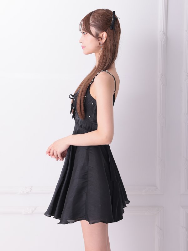 ブラック　モデル：るりぴ　身長：165cm　着用サイズ：Sサイズ