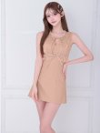 ベージュ モデル：るりぴ　身長：165cm　着用サイズ：Sサイズ