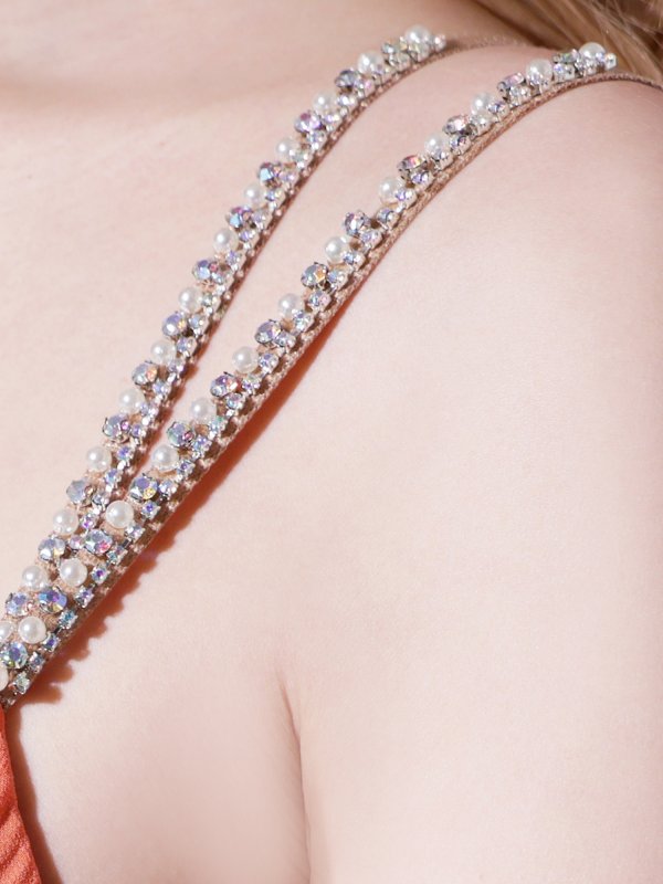 オレンジ モデル:きよみ 身長:158cm 着用サイズ:Sサイズ