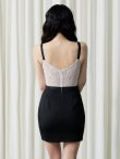 ブラック モデル：みゆ　身長：156cm　着用サイズ：Sサイズ