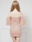 ピンク　モデル：きよみ　身長：158cm　着用サイズ：Sサイズ