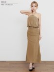 ベージュ モデル:葉月芽生 身長:157cm 着用サイズ:Sサイズ