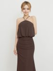 ブラウン モデル:葉月芽生 身長:157cm 着用サイズ:Sサイズ