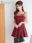 レッド　モデル：まりん　身長：164cm　着用サイズ：Sサイズ