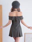 グレー モデル：葉月芽生　身長：157cm　着用サイズ：Sサイズ