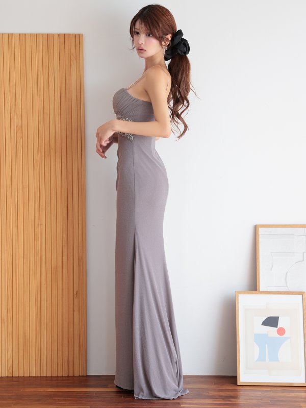 グレー　 モデル：まりん　身長：163cm　着用サイズ：Sサイズ