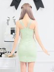 ミント  モデル：葉月芽生　身長：157cm　着用サイズ：Sサイズ