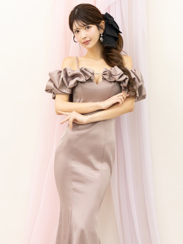 モカピンク モデル:まりん 身長:164cm 着用サイズ:Sサイズ