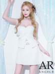 ホワイト モデル：きよみ　身長：158cm　着用サイズ：Sサイズ