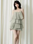 グレー　モデル：南柚子　身長：163cm　着用サイズ：Sサイズ