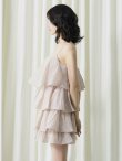 ベージュ　モデル：南柚子　身長：163cm　着用サイズ：Sサイズ