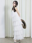 ホワイト　モデル：みゆ　身長：156cm　着用サイズ：Sサイズ