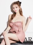 ピンク　モデル：楓　身長：161cm　着用サイズ：Sサイズ