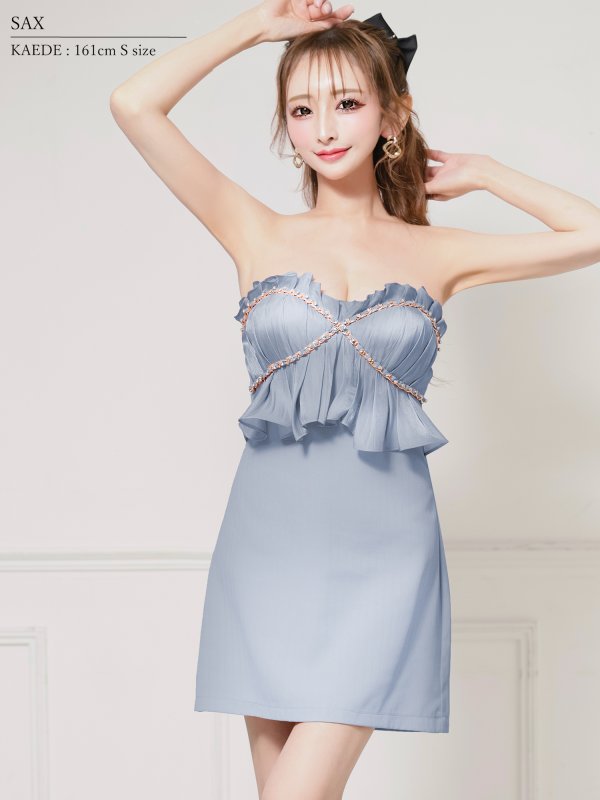 サックス　モデル：楓　身長：161cm　着用サイズ：Sサイズ