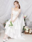 ホワイト モデル：楓　身長：161cm　着用サイズ：Sサイズ