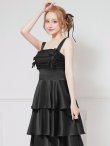 ブラック モデル：きよみ　身長：158cm　着用サイズ：Sサイズ