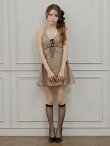 ベージュ モデル：ひより　身長：152cm　着用サイズ：Sサイズ