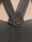 グレー　モデル：るりぴ　身長：165cm　着用サイズ：Sサイズ