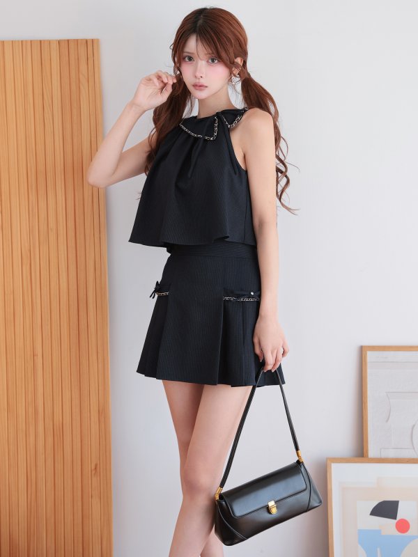 ネイビー　モデル：まりん　身長：164cm　着用サイズ：Sサイズ