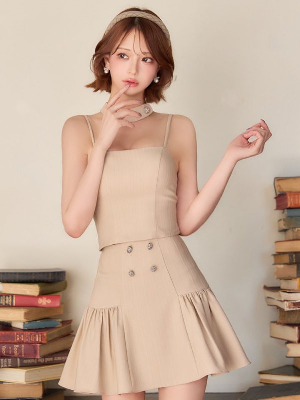 アイボリー モデル：れみれみ　身長：163cm　着用サイズ：Sサイズ