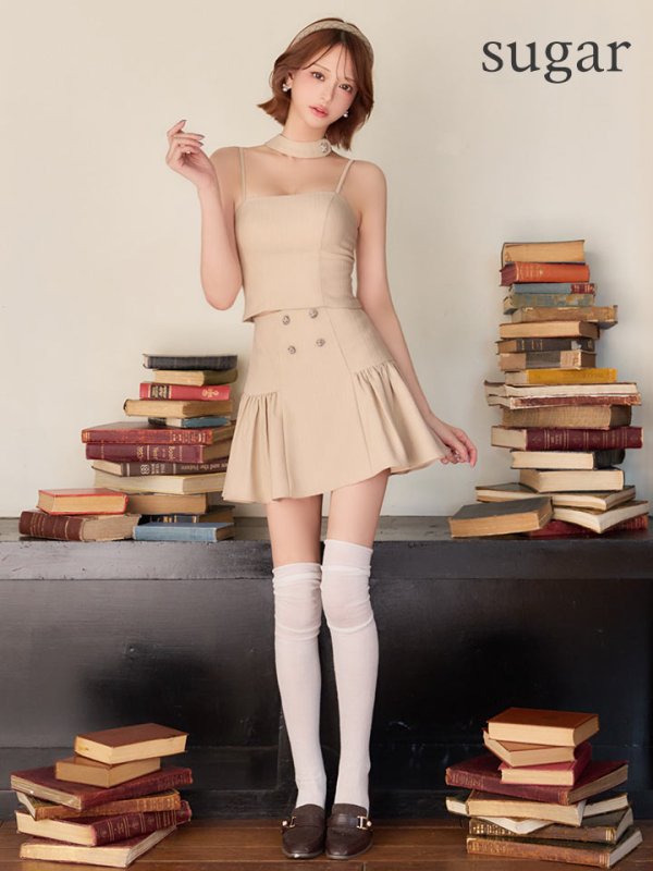 アイボリー モデル：れみれみ　身長：163cm　着用サイズ：Sサイズ