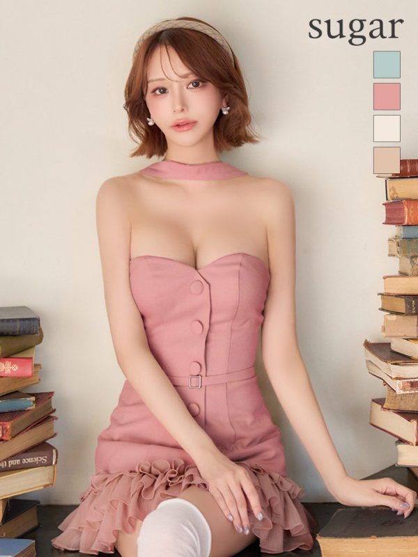 ピンク モデル：れみれみ　身長：163cm　着用サイズ：Sサイズ