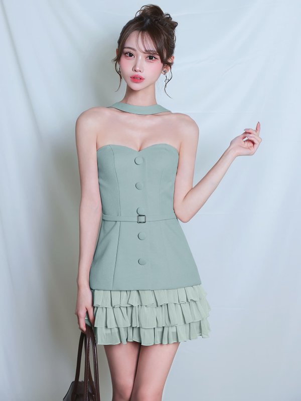 ミント　モデル：るりぴ　身長：165cm　着用サイズ：Sサイズ