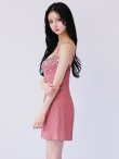 ピンク　モデル：ミレイ　身長：156cm　着用サイズ：Sサイズ