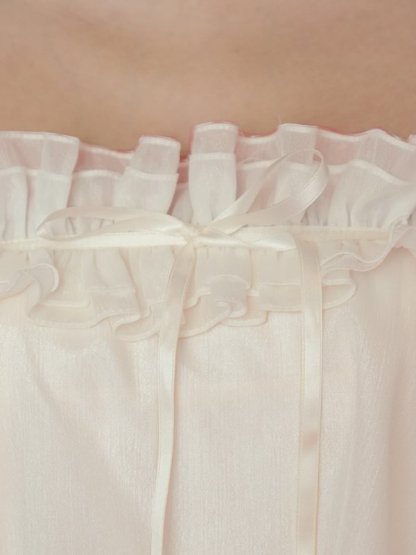 アイボリー モデル：るりぴ　身長：165cm　着用サイズ：Sサイズ