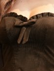ブラウン　モデル：葉月芽生　身長：157cm　着用サイズ：Sサイズ