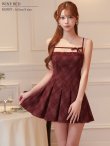 ワインレッド　モデル：るりぴ　身長：165cm　着用サイズ：Sサイズ