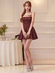 ワインレッド　モデル：るりぴ　身長：165cm　着用サイズ：Sサイズ