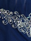 ネイビー　モデル：葉月芽生　身長：157cm　着用サイズ：Sサイズ