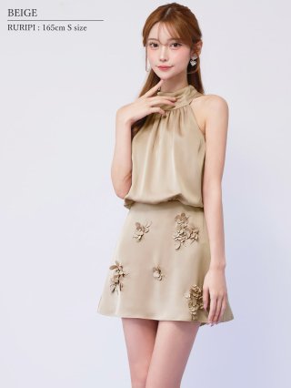 ミニドレス：ベージュ｜キャバドレス・ミニドレス通販はsugar (Page 2)