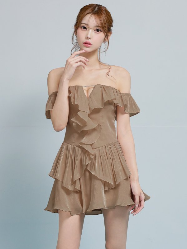 ブラウン モデル：るりぴ　身長：165cm　着用サイズ：Sサイズ