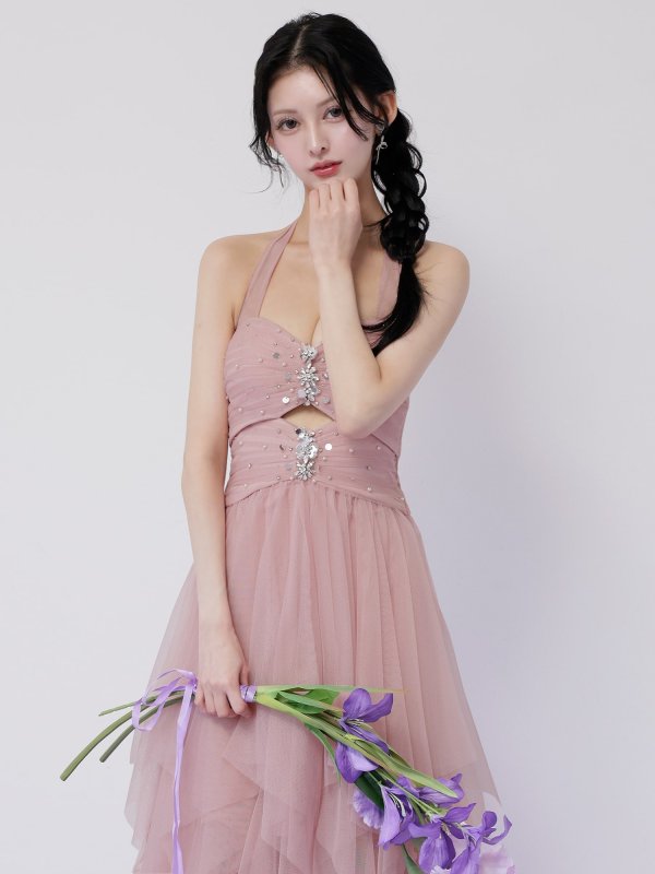 ピンク　モデル：ミレイ　身長：156cm　着用サイズ：Sサイズ