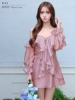 ピンク　モデル：るりぴ　身長：165cm　着用サイズ：Sサイズ