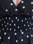 ブラック モデル：ゆいぴす　身長：170cm　着用サイズ：Sサイズ