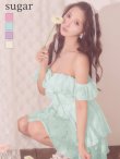 ブルー モデル：三上悠亜　身長：159cm　着用サイズ：Sサイズ